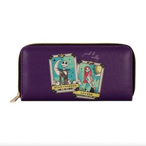 Nightmare Before Christmas Jack and Sally Star Crossed Lovers Tarot Wallet